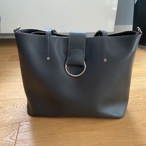 Neuman Marcus Leather Tote Bag Made in Italy